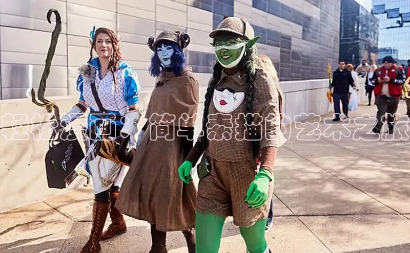 轻松漫画：简单素描的艺术之旅